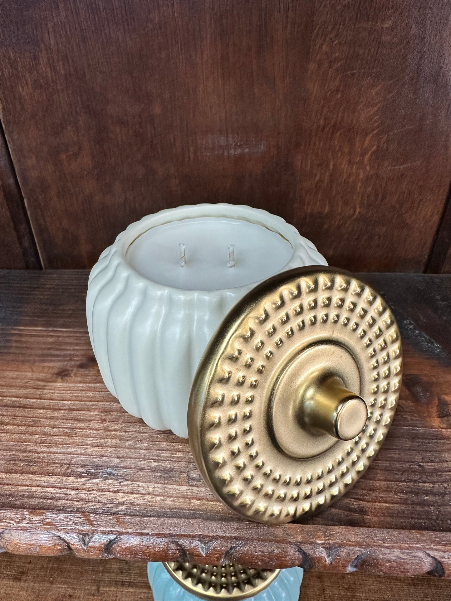 Cozy Autumn Pumpkin Candle