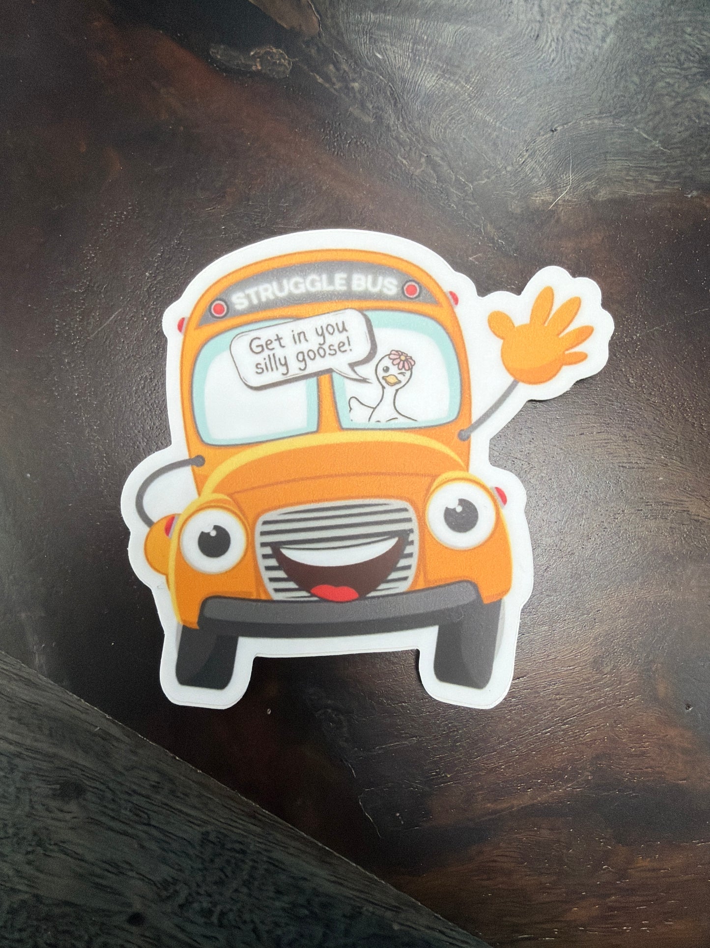 Sticker: Struggle Bus