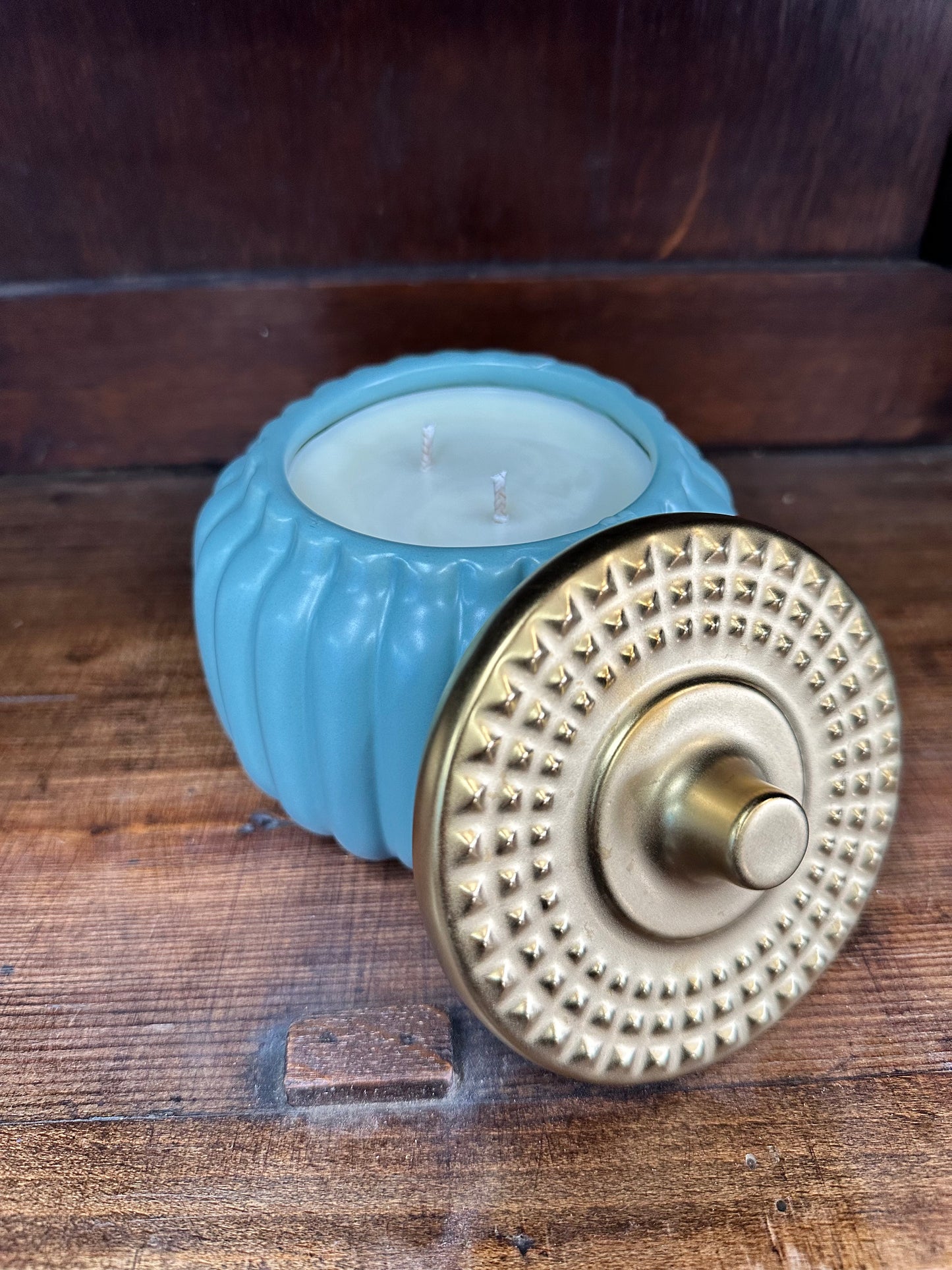 Butterscotch & Bourbon Pumpkin Candle