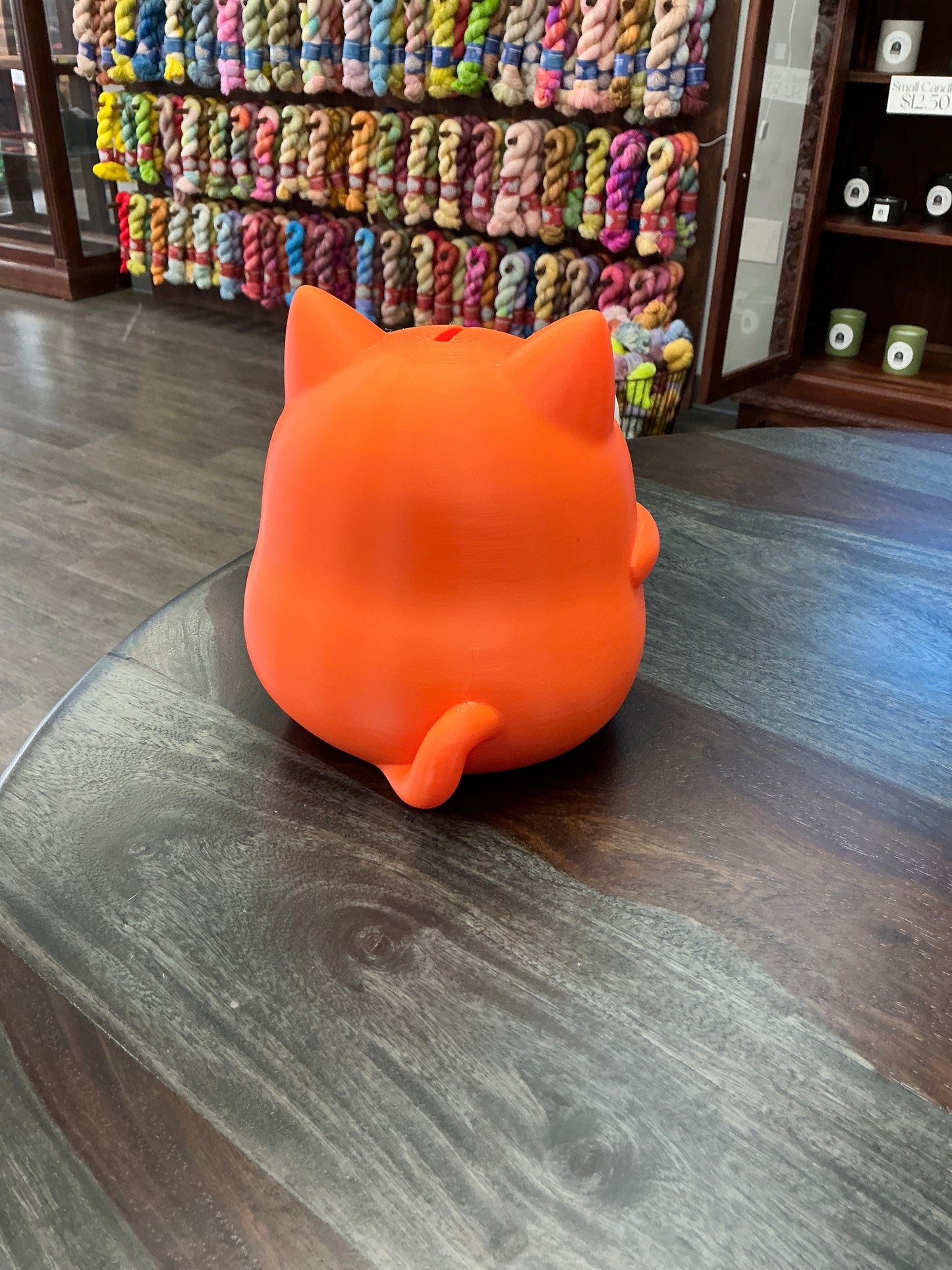 3-D Printed Chunky Cat Coin Bank