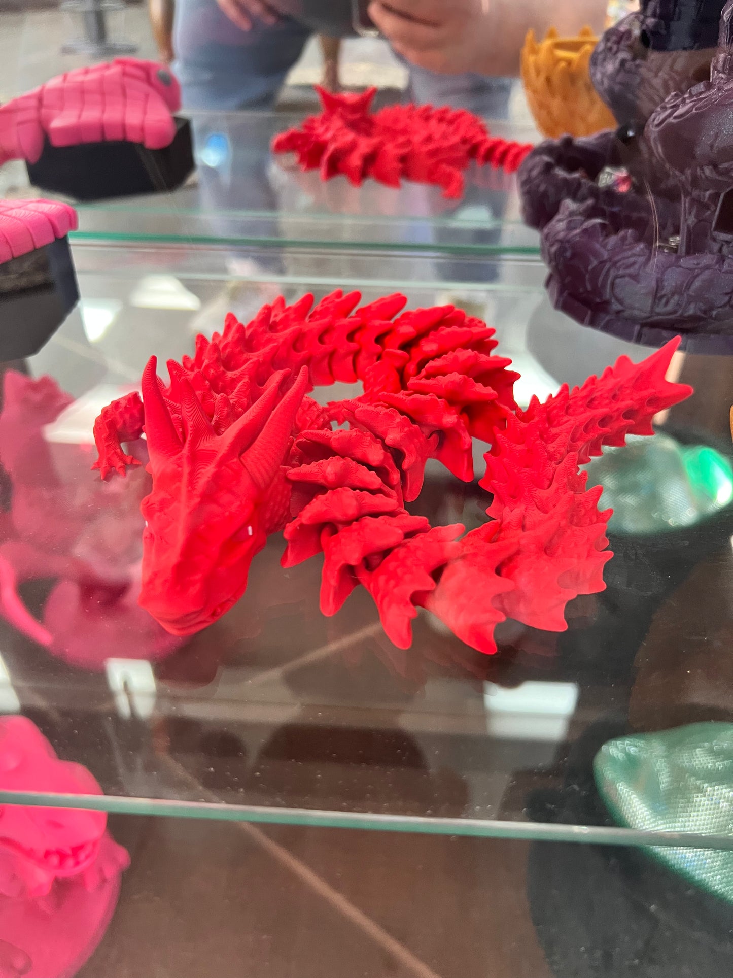 3-D Printed Dragon