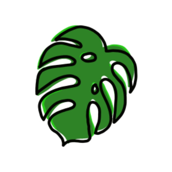 Monstera Leaf Sticker