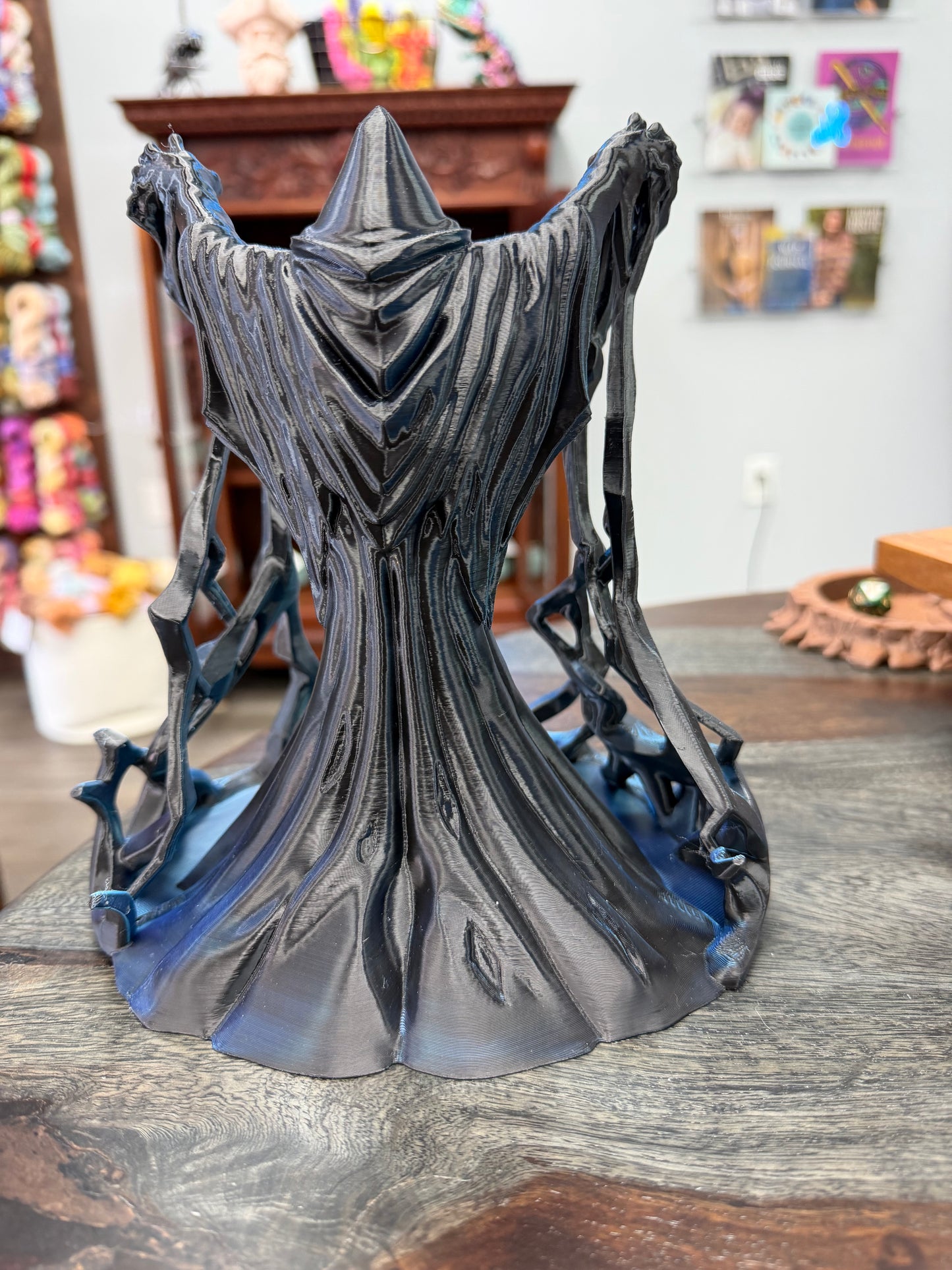 Dice Tower: Grim Reaper in Blue-Black Shift
