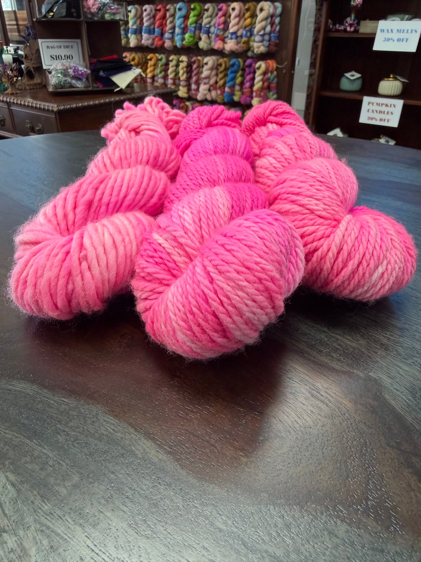 Yarn - Color: Neon Flamingo