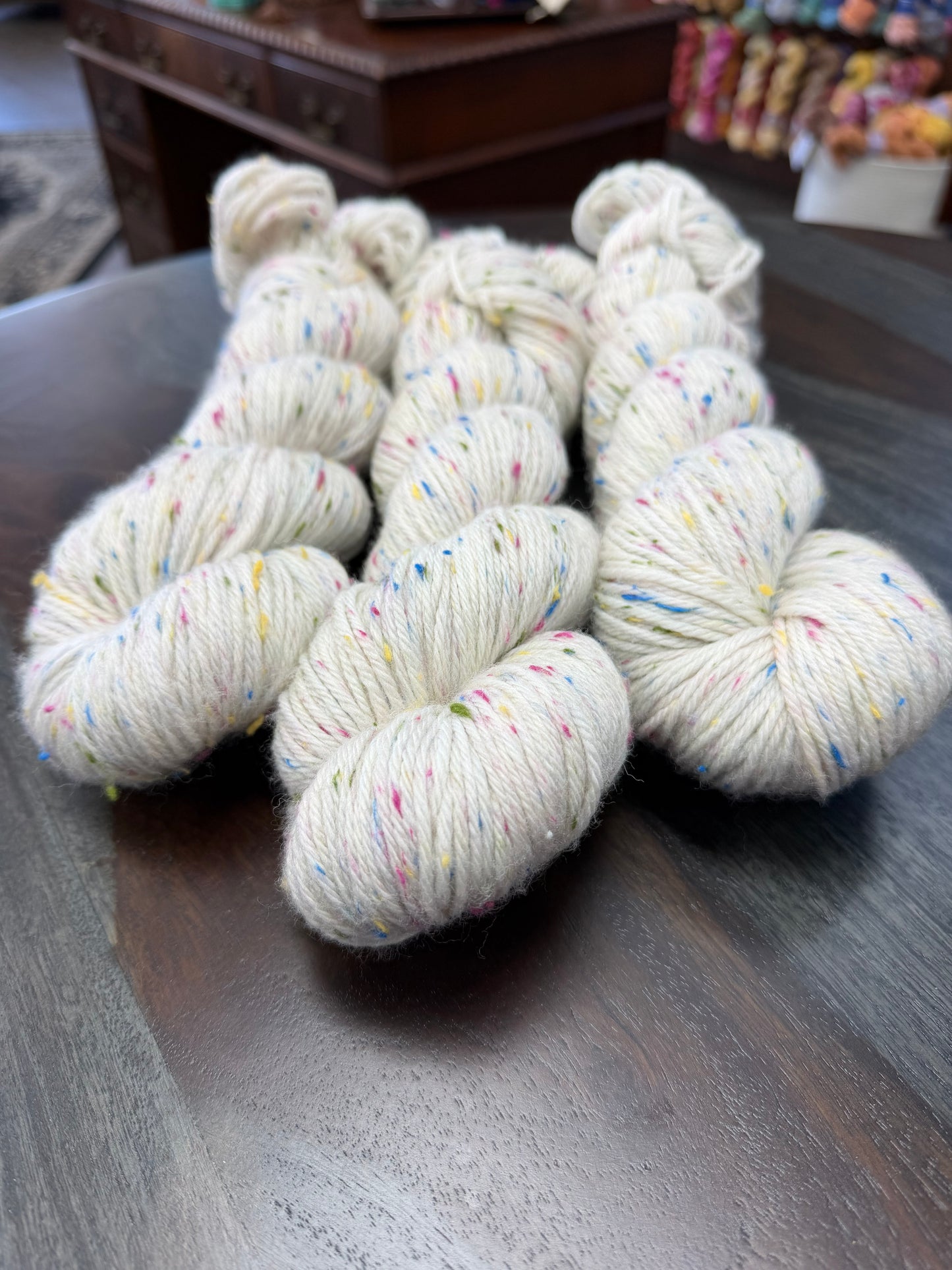 Yarn - Color: Natural Funfetti