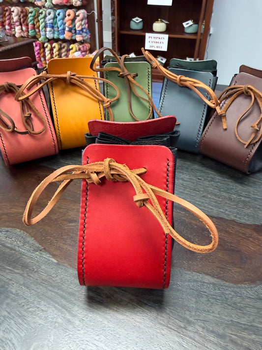 Leather Dice Bag - Bag of Holding
