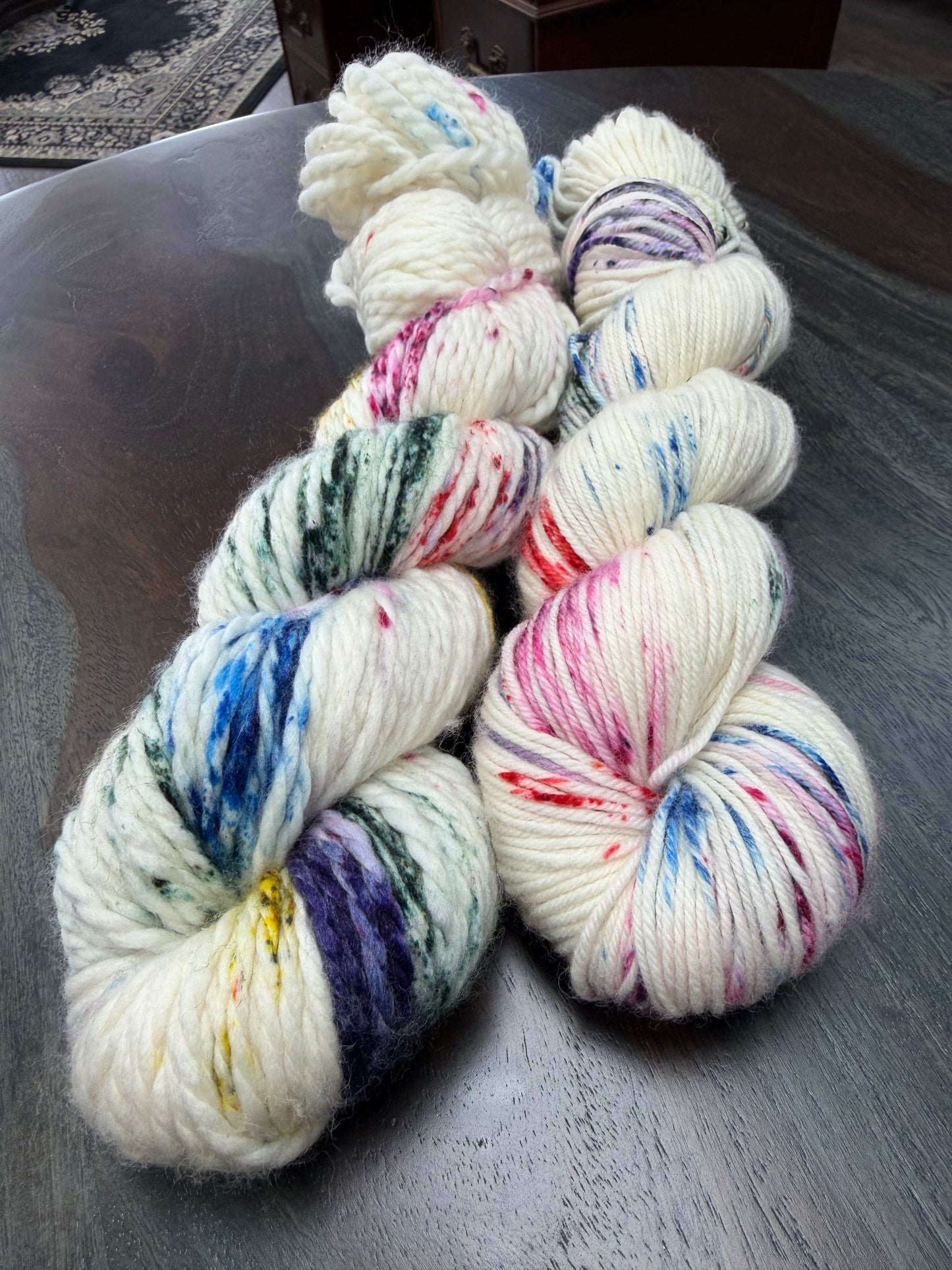 Yarn - Color: Rainbow Speckled