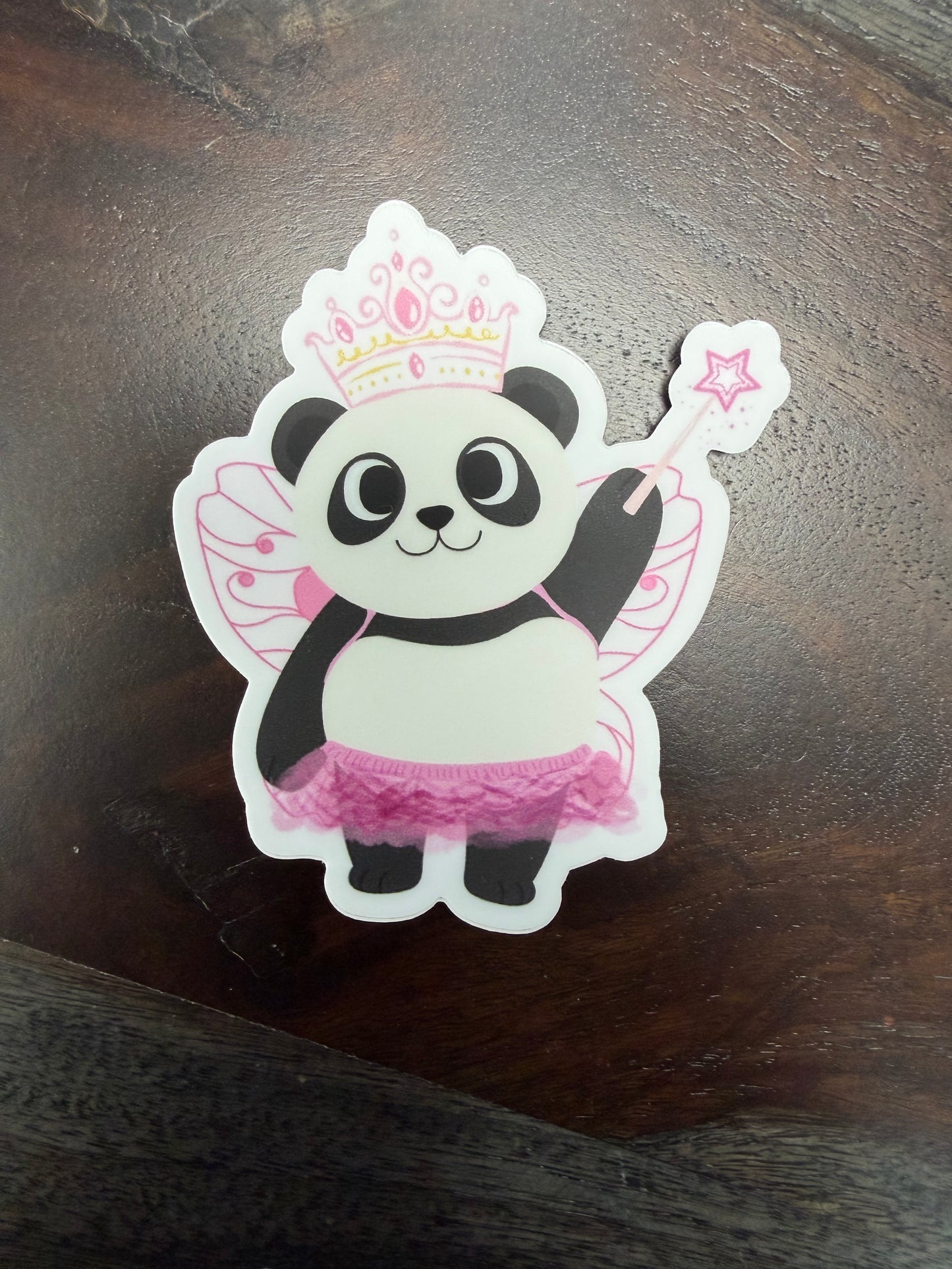 Sticker: Spooky Zoo Panda Fairy