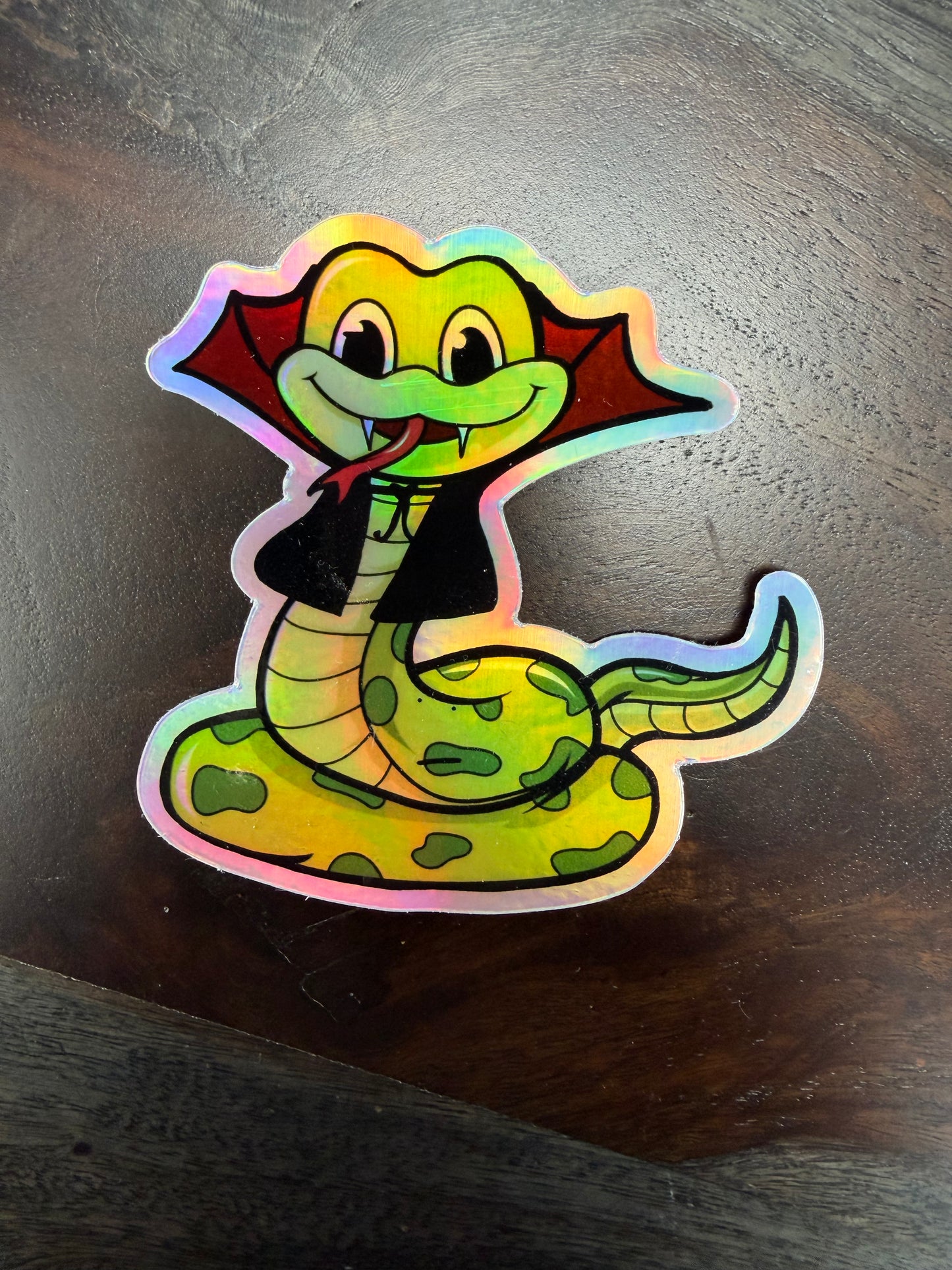 Sticker: Spooky Zoo Snake Vampire