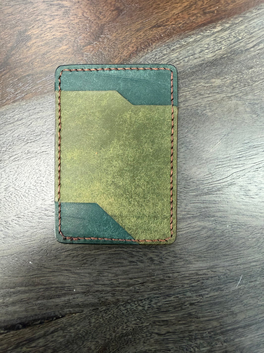 Leather Cardholder: 2-Sides Style