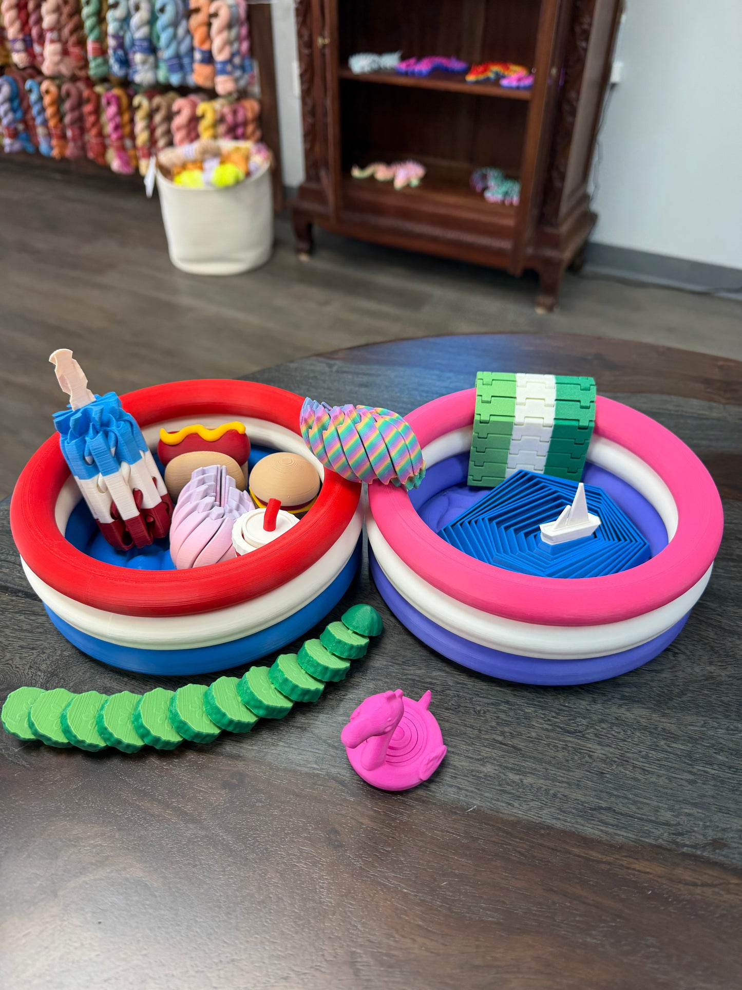 3-D Fidget Pool Party