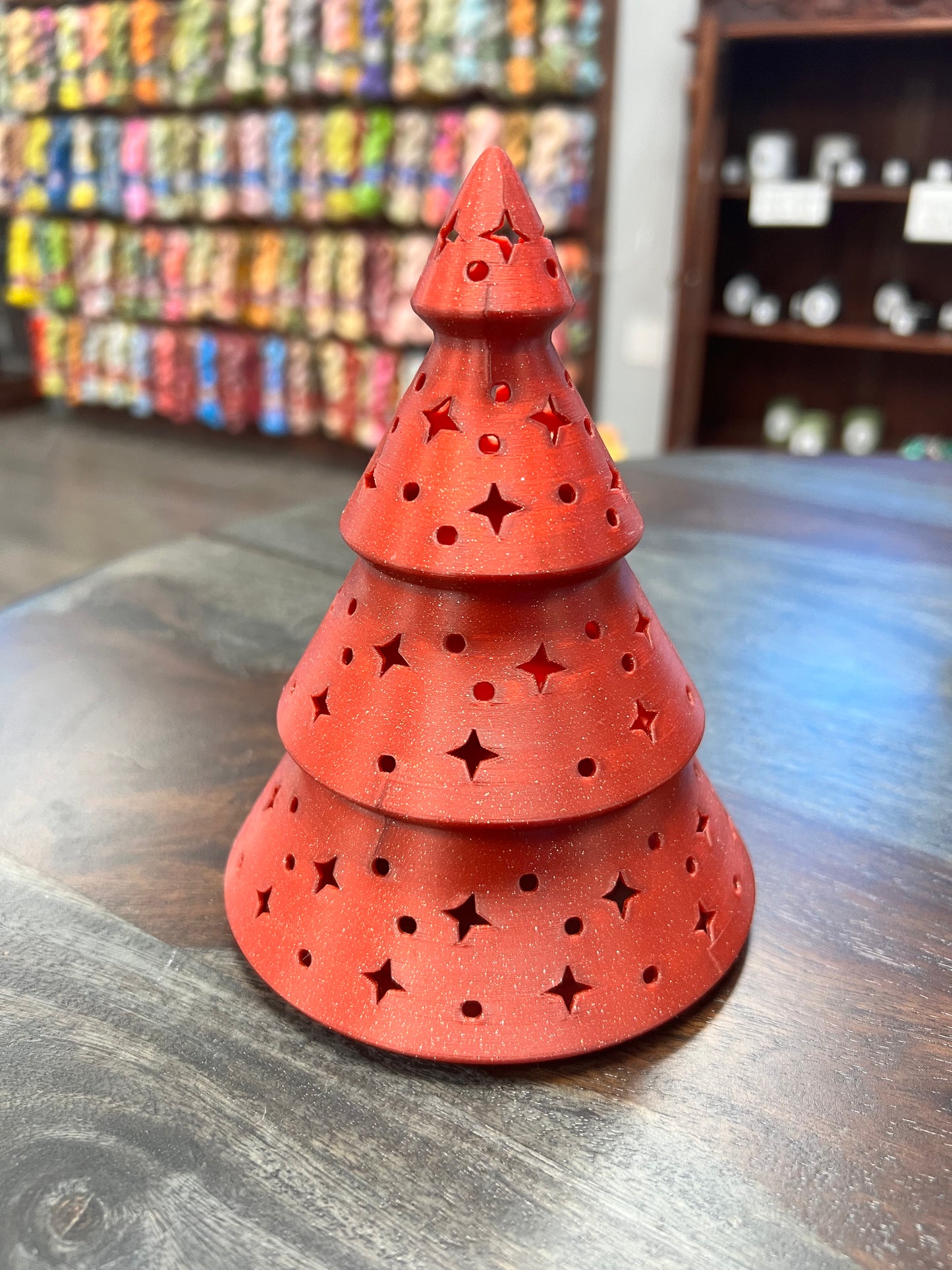 3-D Printed Starry Christmas Tree
