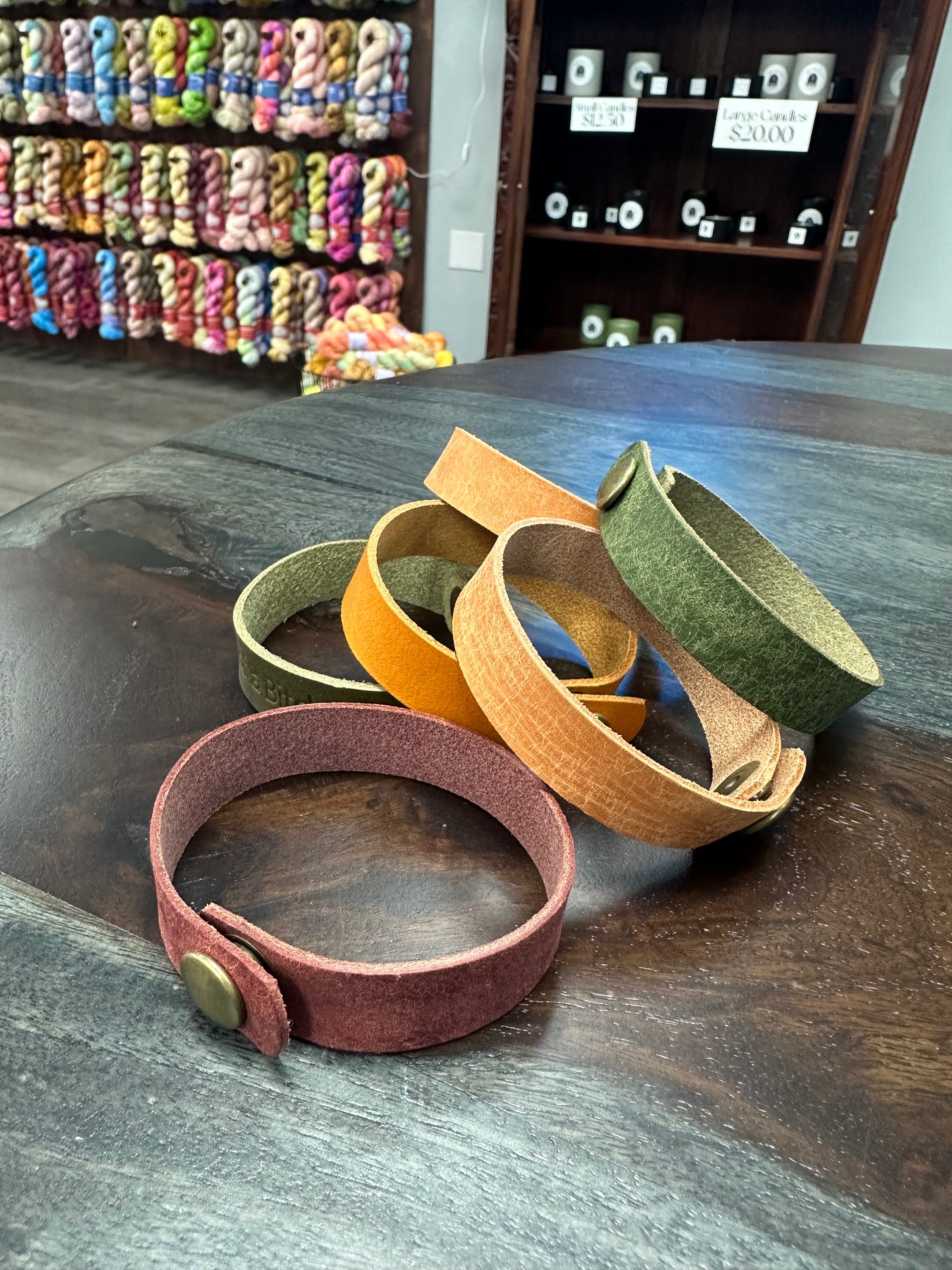 Plain Leather Bracelet