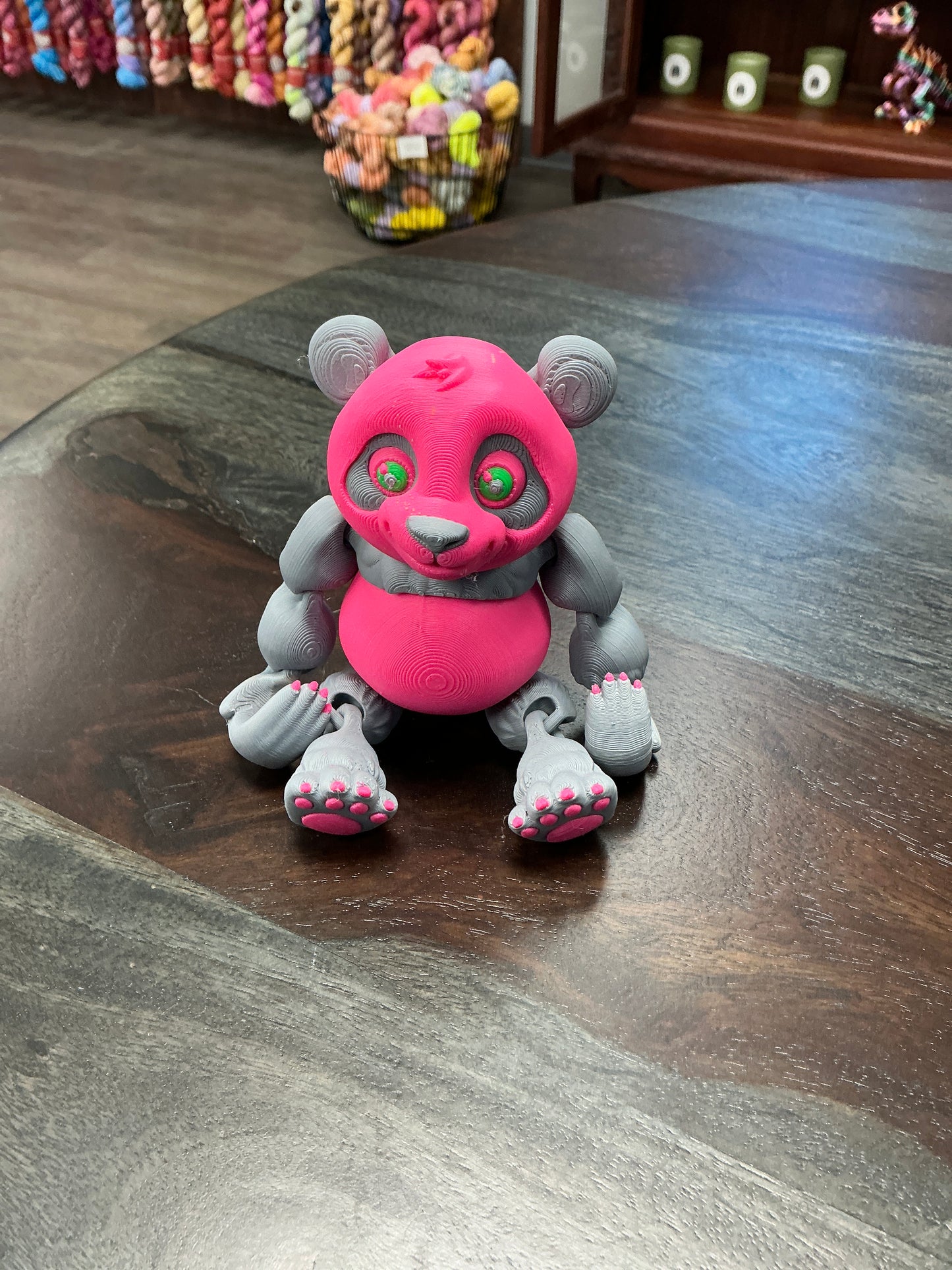 3-D Printed Hanging Panda