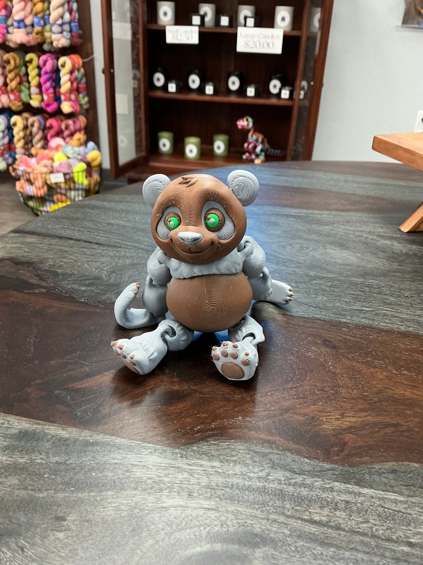 3-D Printed Hanging Panda