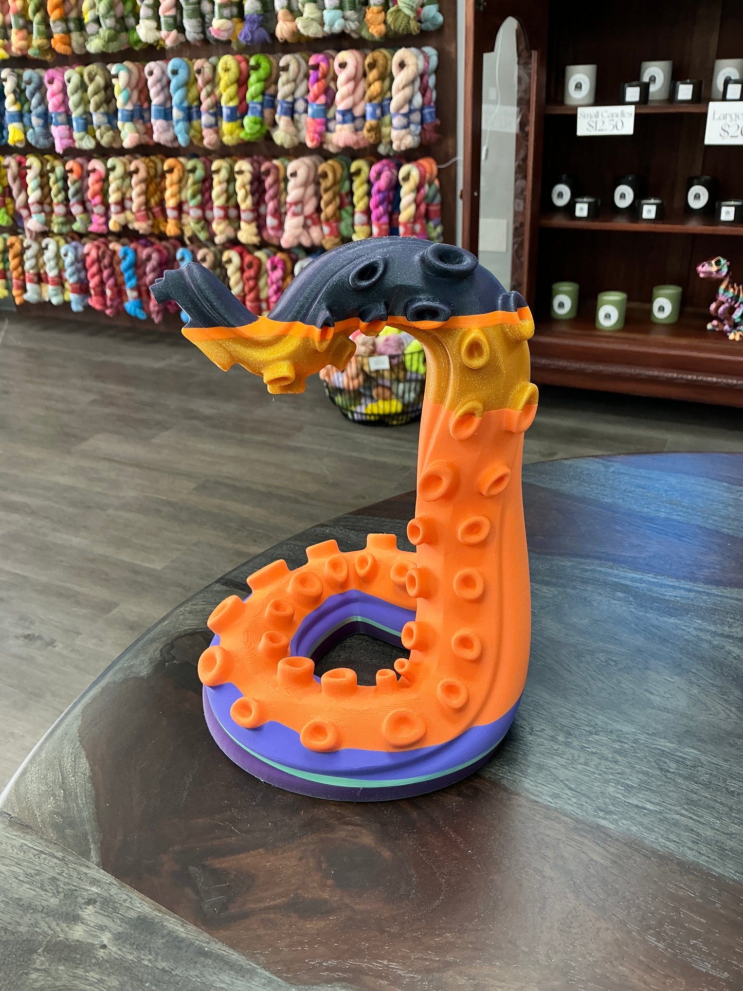 3-D Printed Tentacle Headphone Stand