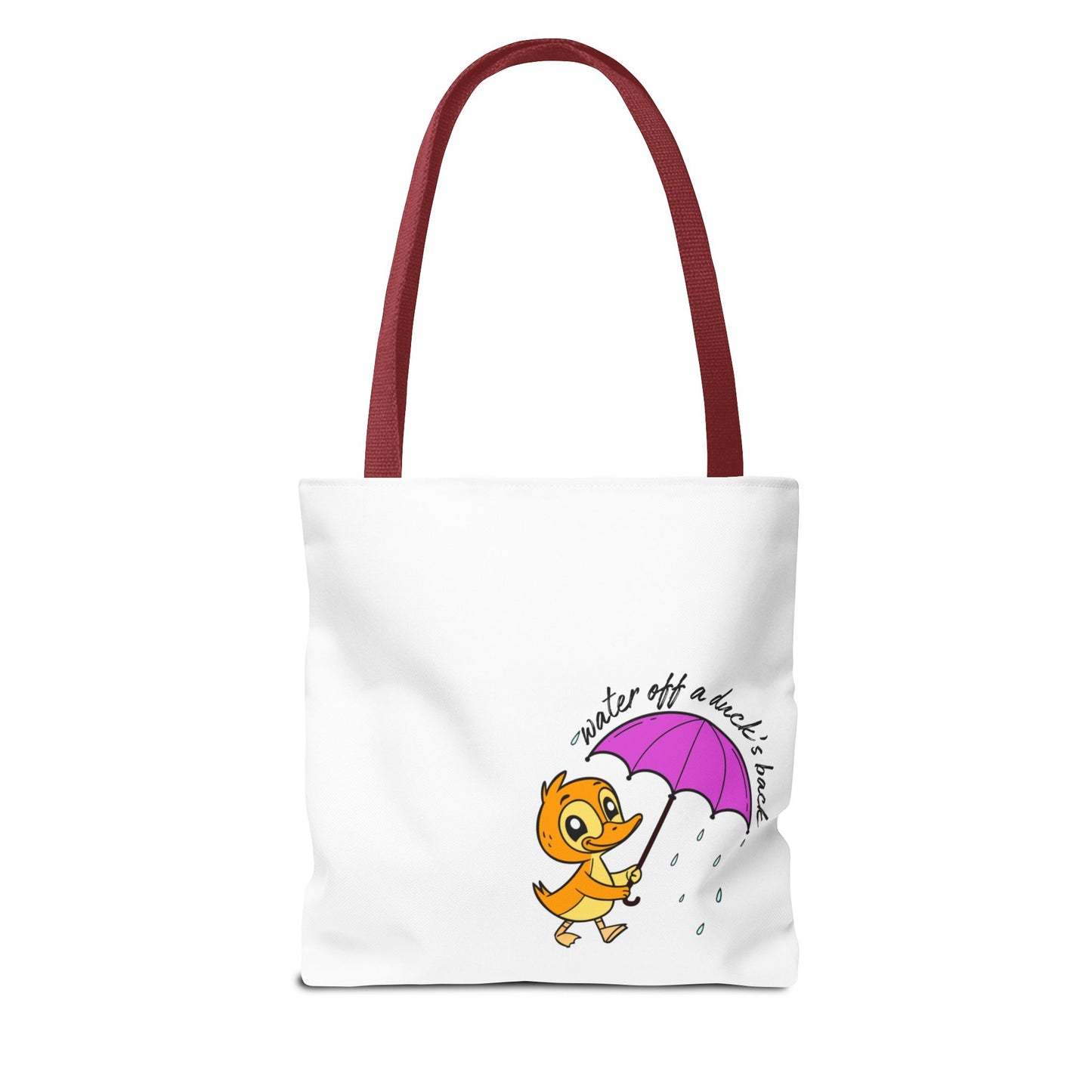 Tote Bag - Water Off A Duck’s Back