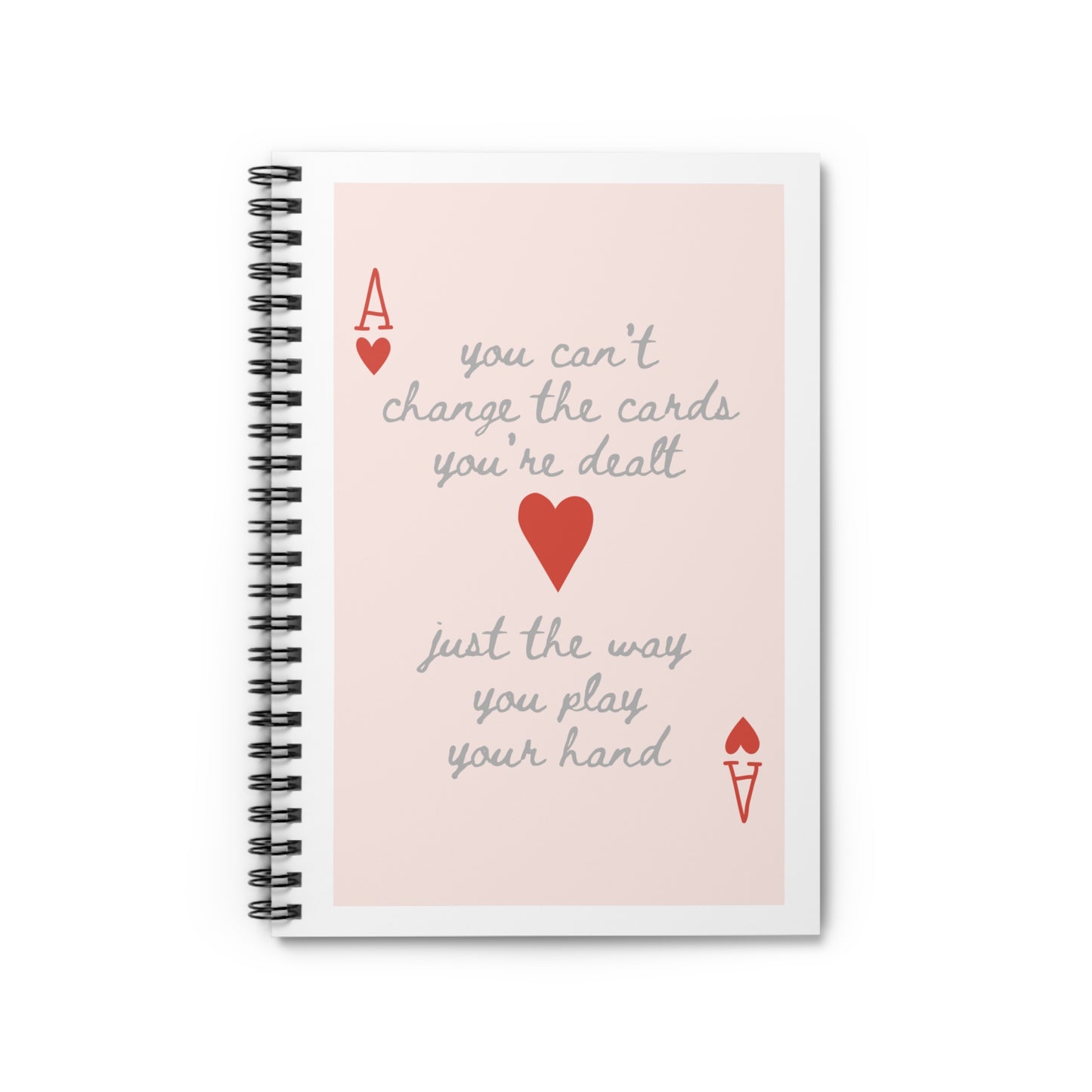 Notebook: The Cards You’re Dealt