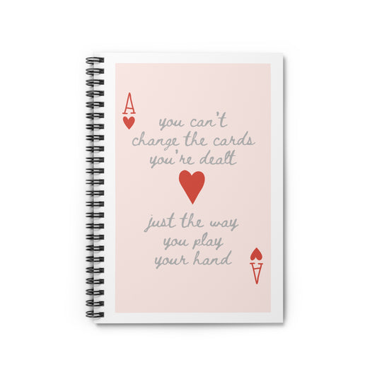 Notebook: The Cards You’re Dealt