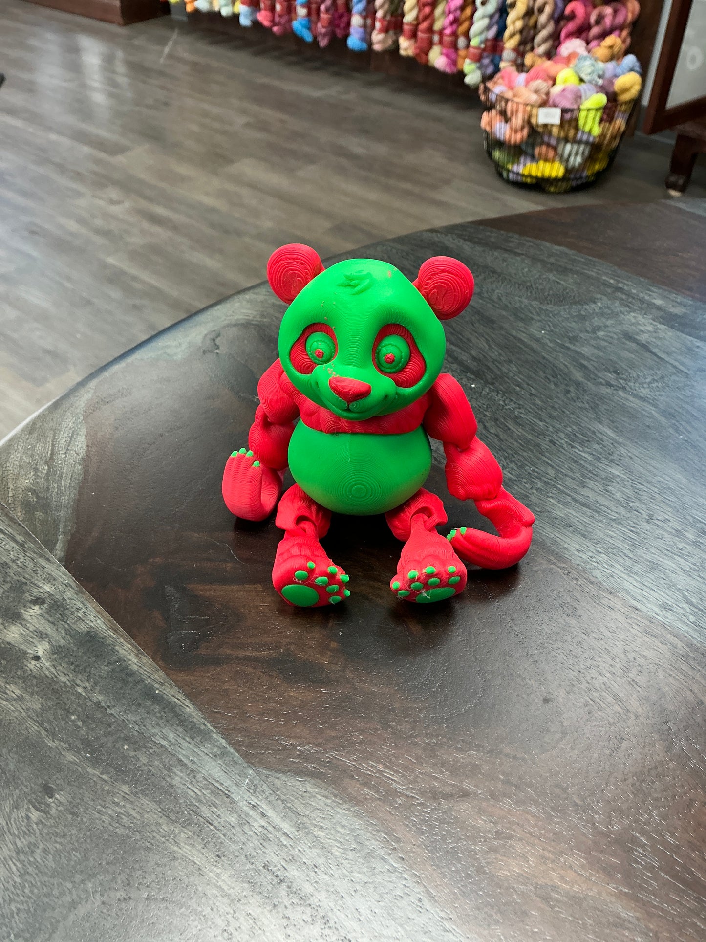 3-D Printed Hanging Panda