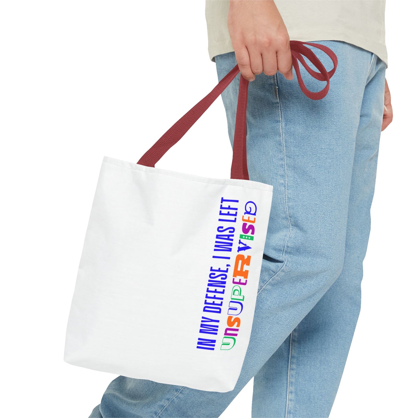 Tote Bag - I Was Left Unsupervised