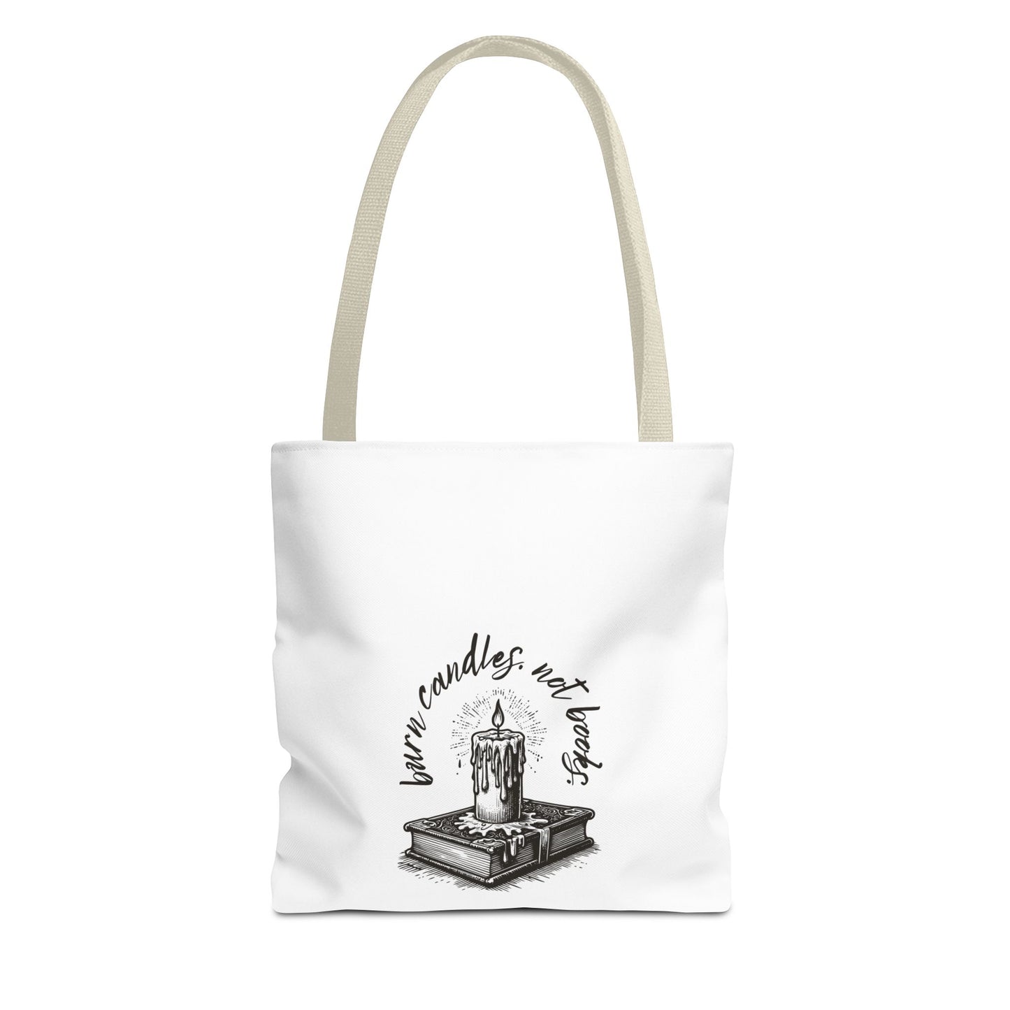 Tote Bag - Burn Candles, Not Books