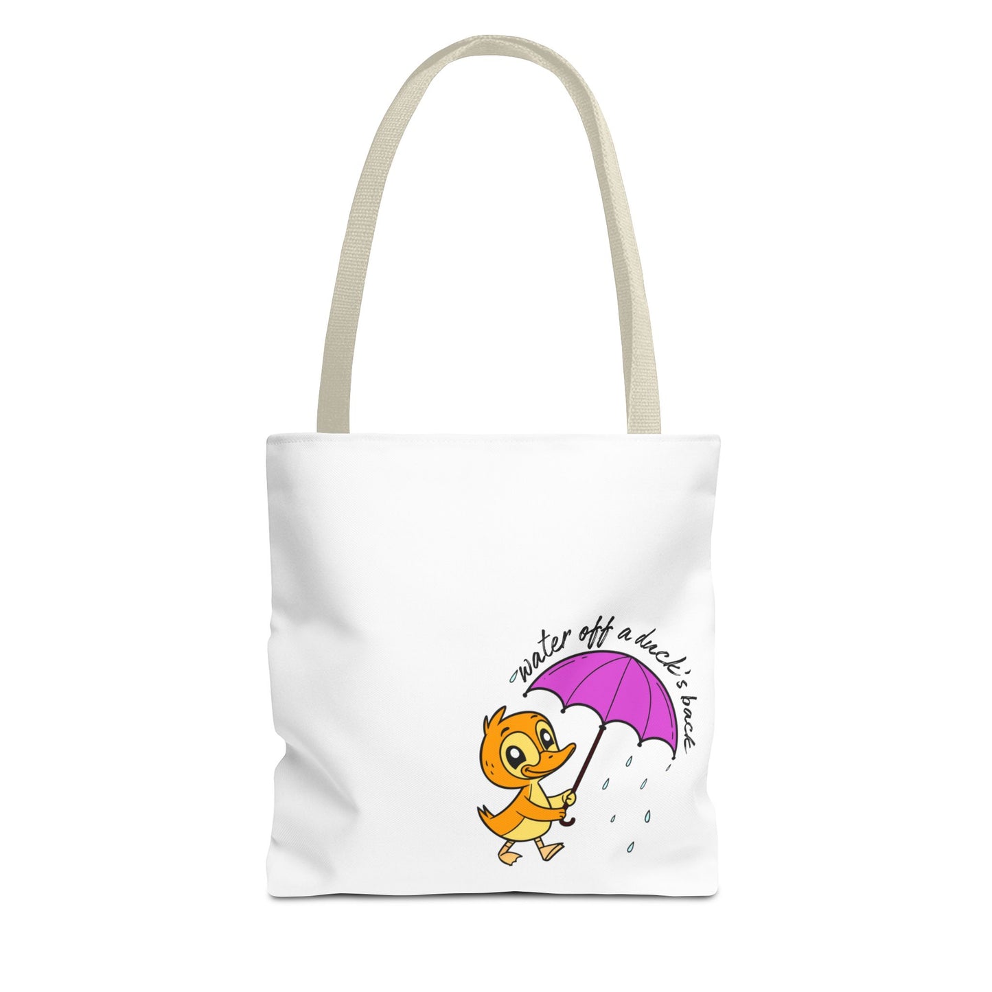 Tote Bag - Water Off A Duck’s Back