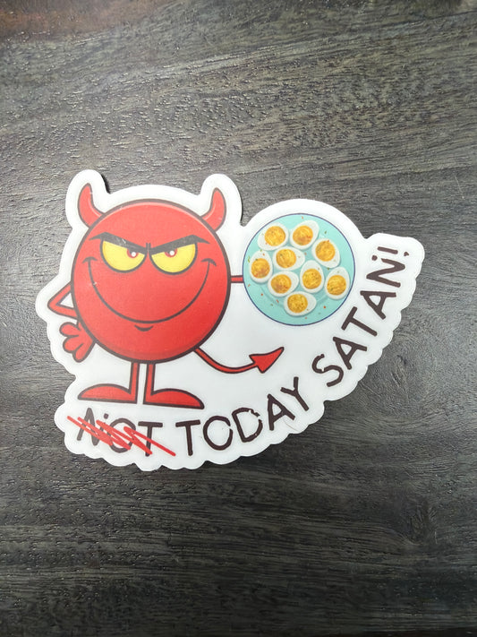 Sticker: Today Satan