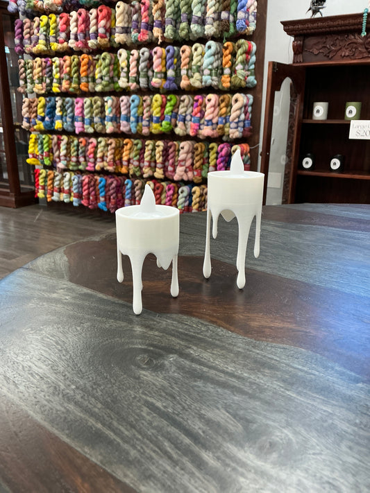 3-D Printed Dripping Tea Light Holders