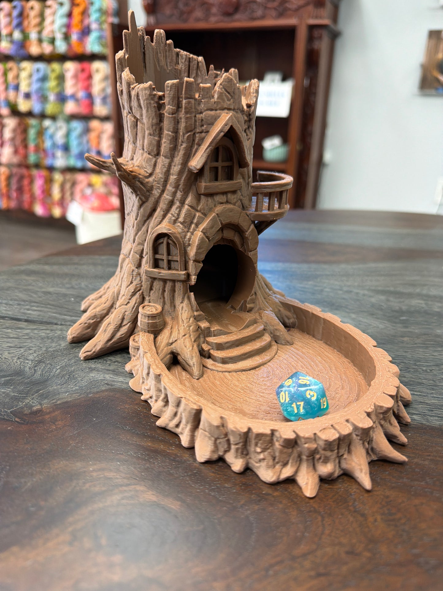 Dice Tower: Elf Tree Stump