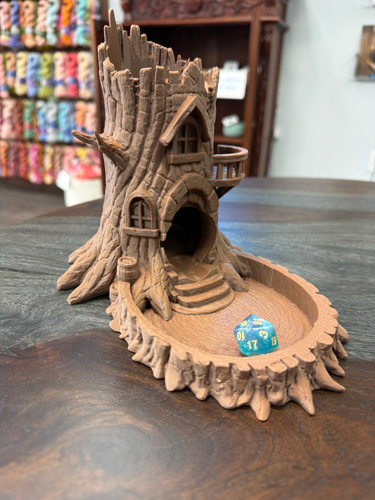 Dice Tower: Elf Tree Stump