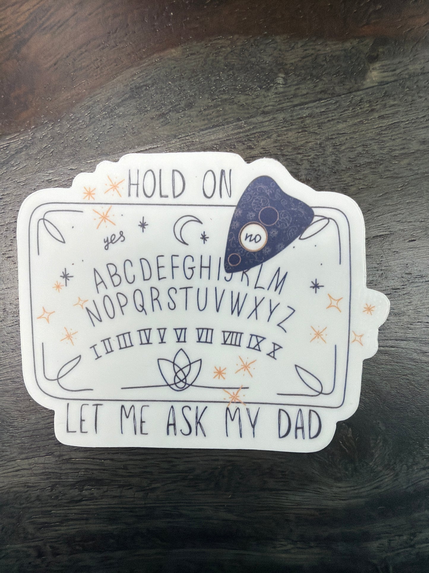 Sticker: Ouija Board