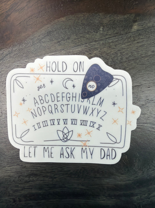 Sticker: Ouija Board