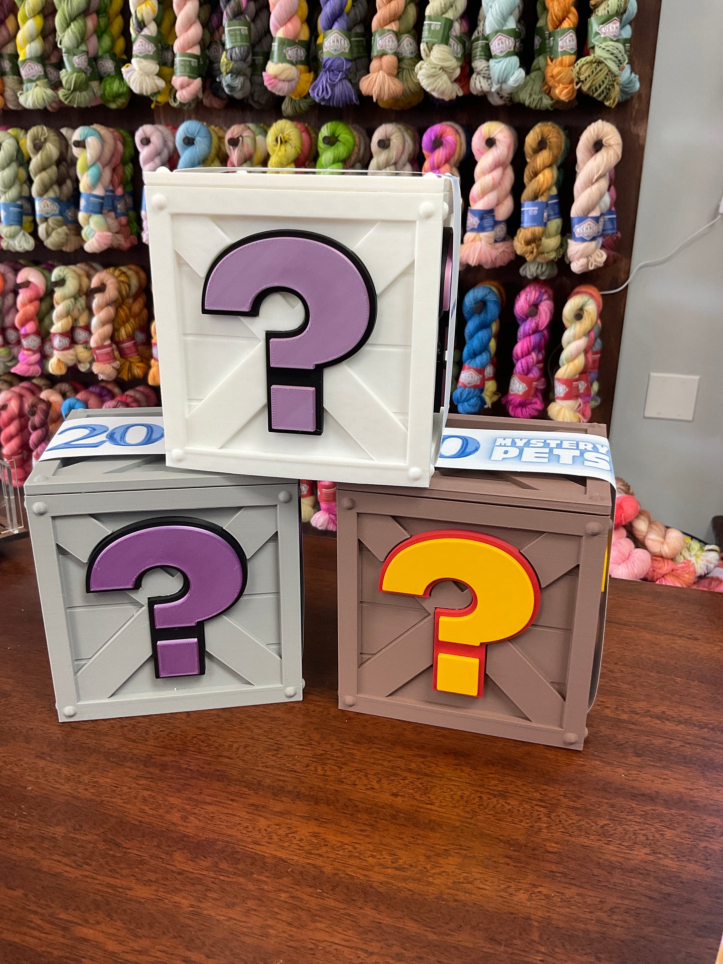 3-D Mystery Pets Box (2 Sizes to Choose)