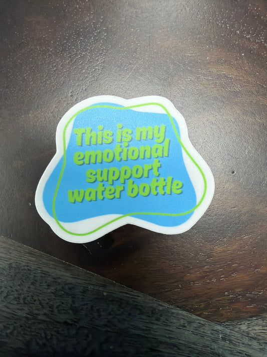 Sticker: Emotional Support Water Bottle