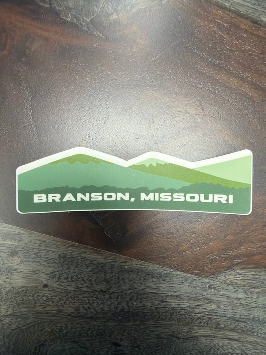 Sticker: Branson Green Mountain
