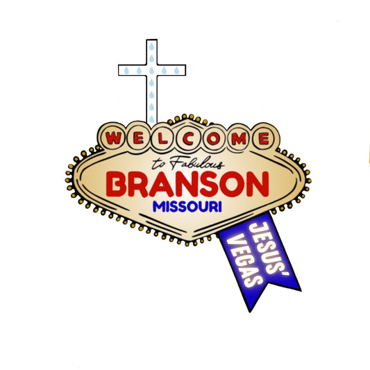 Branson - Jesus’ Vegas Sticker