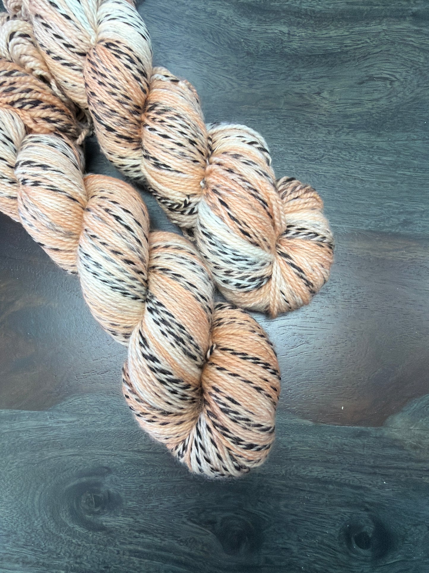 Yarn - Color: Peach Zebra