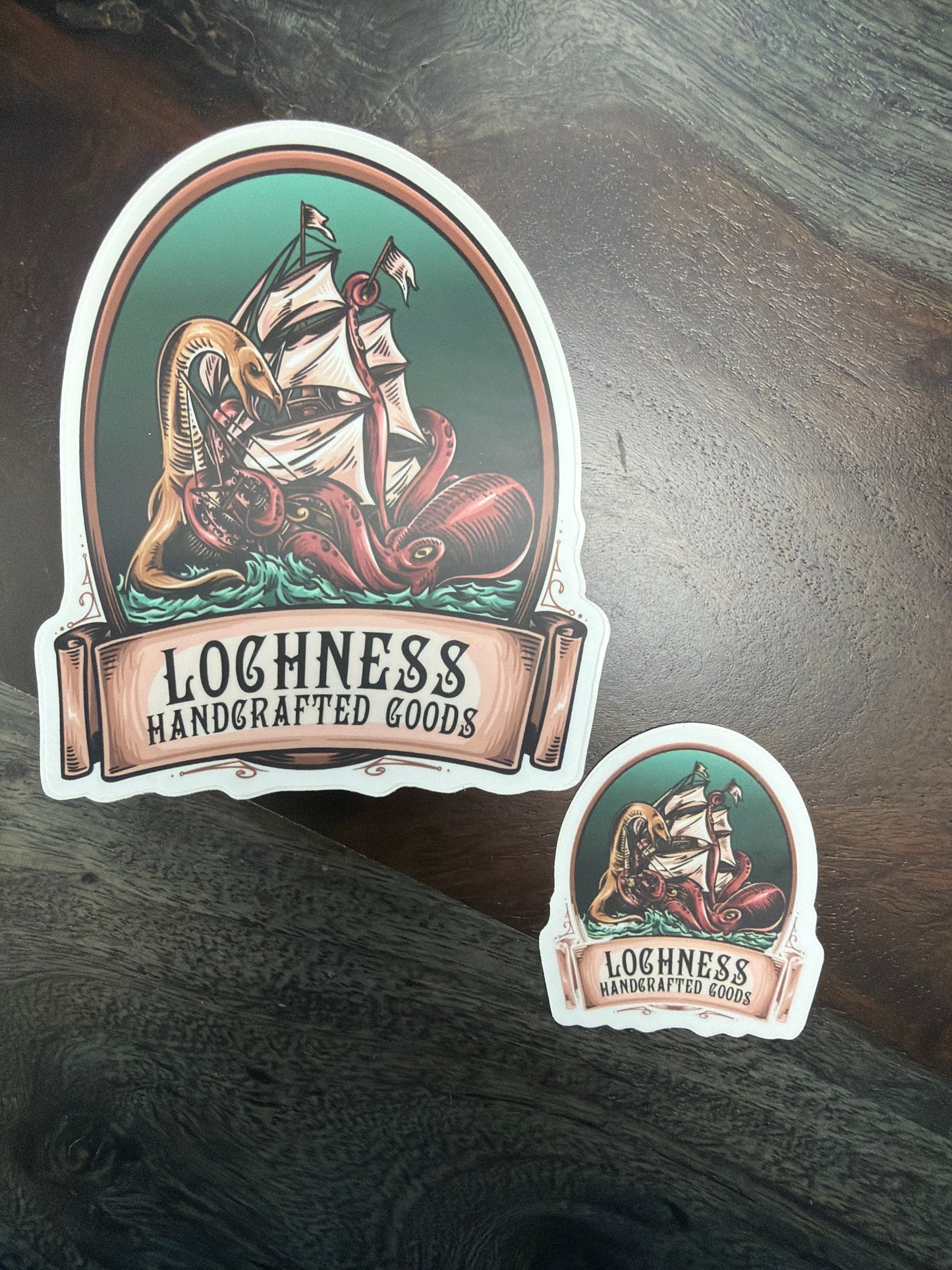Sticker: Lochness Monster Logo