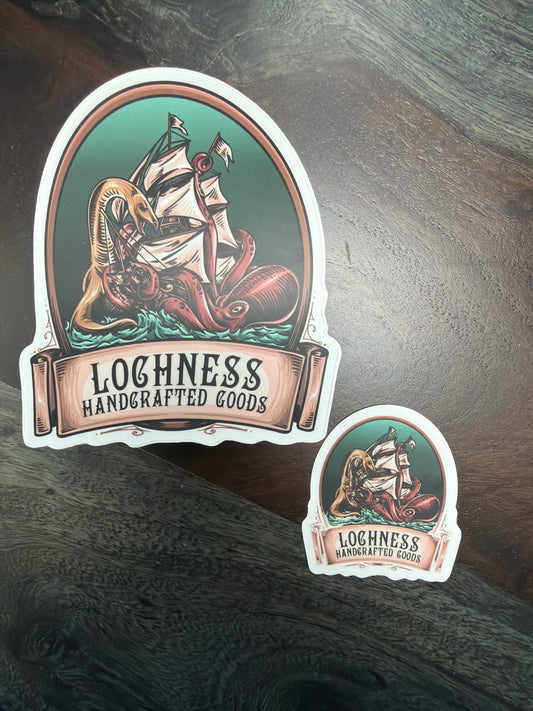 Sticker: Lochness Monster Logo