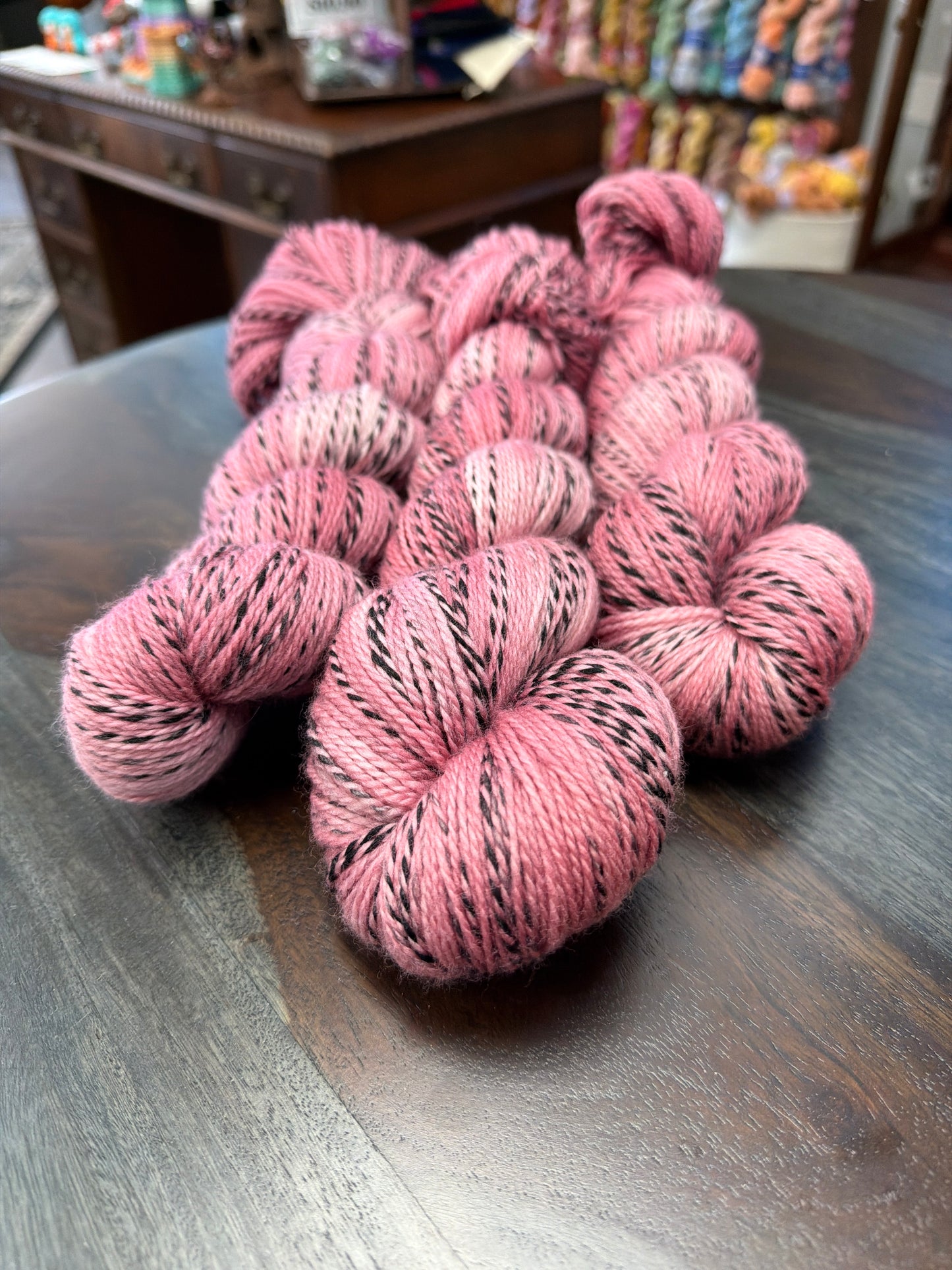 Yarn - Color: Rose Wine Zebra