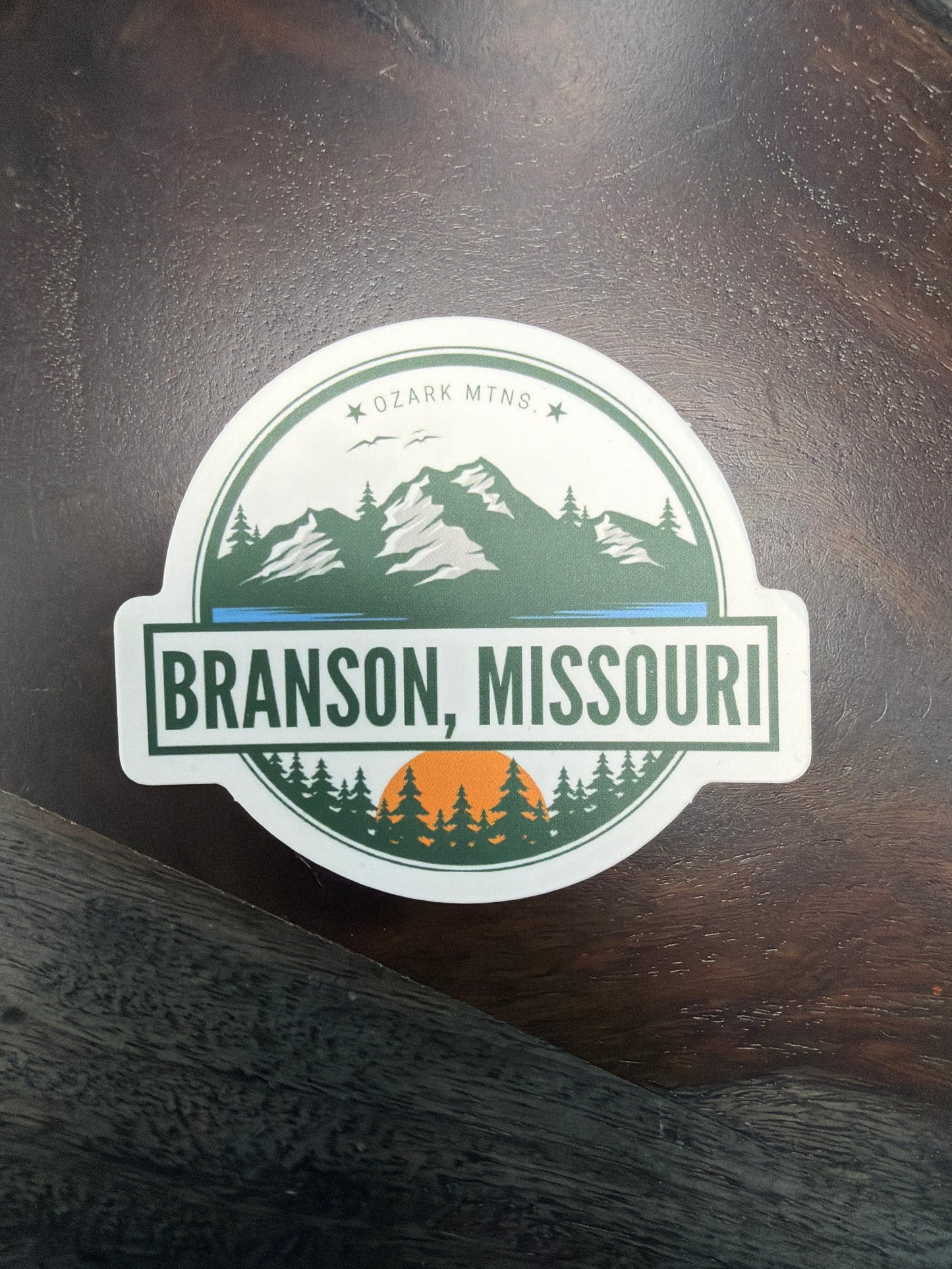 Sticker: Branson Ozark Mountains