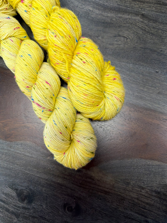 Yarn - Color: Yellow Funfetti