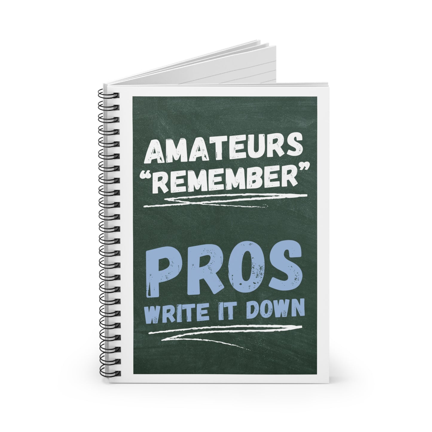 Notebook: Pros Write It Down