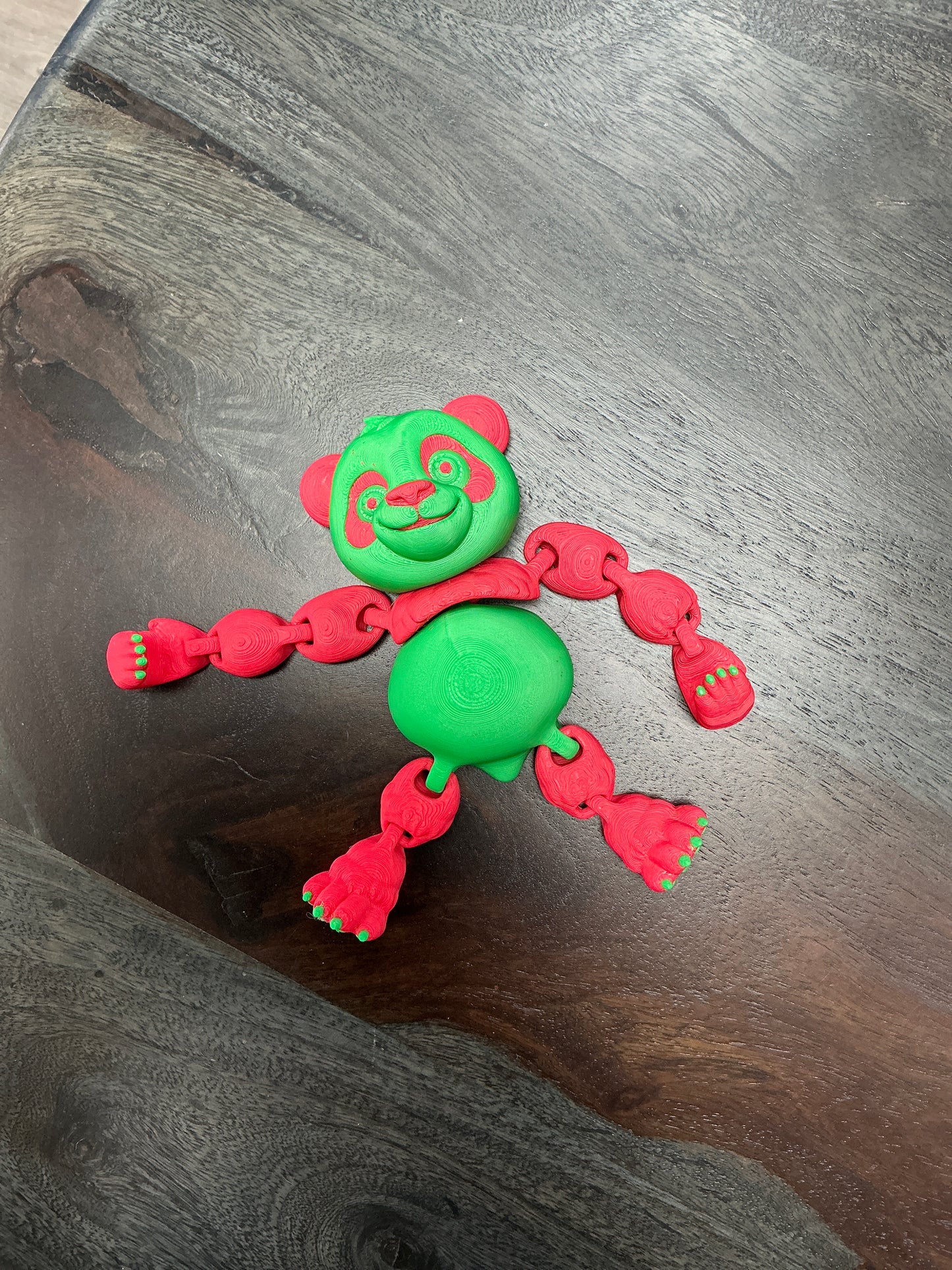 3-D Printed Hanging Panda