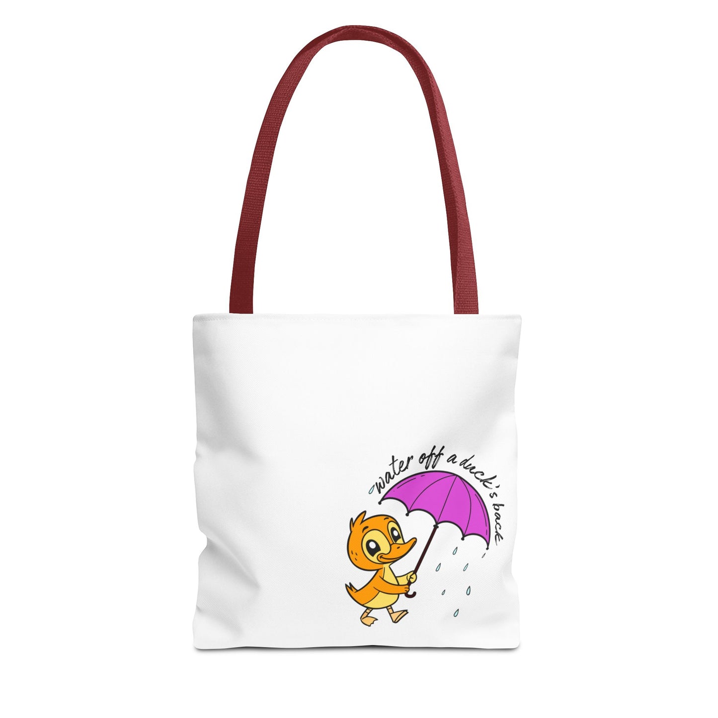 Tote Bag - Water Off A Duck’s Back