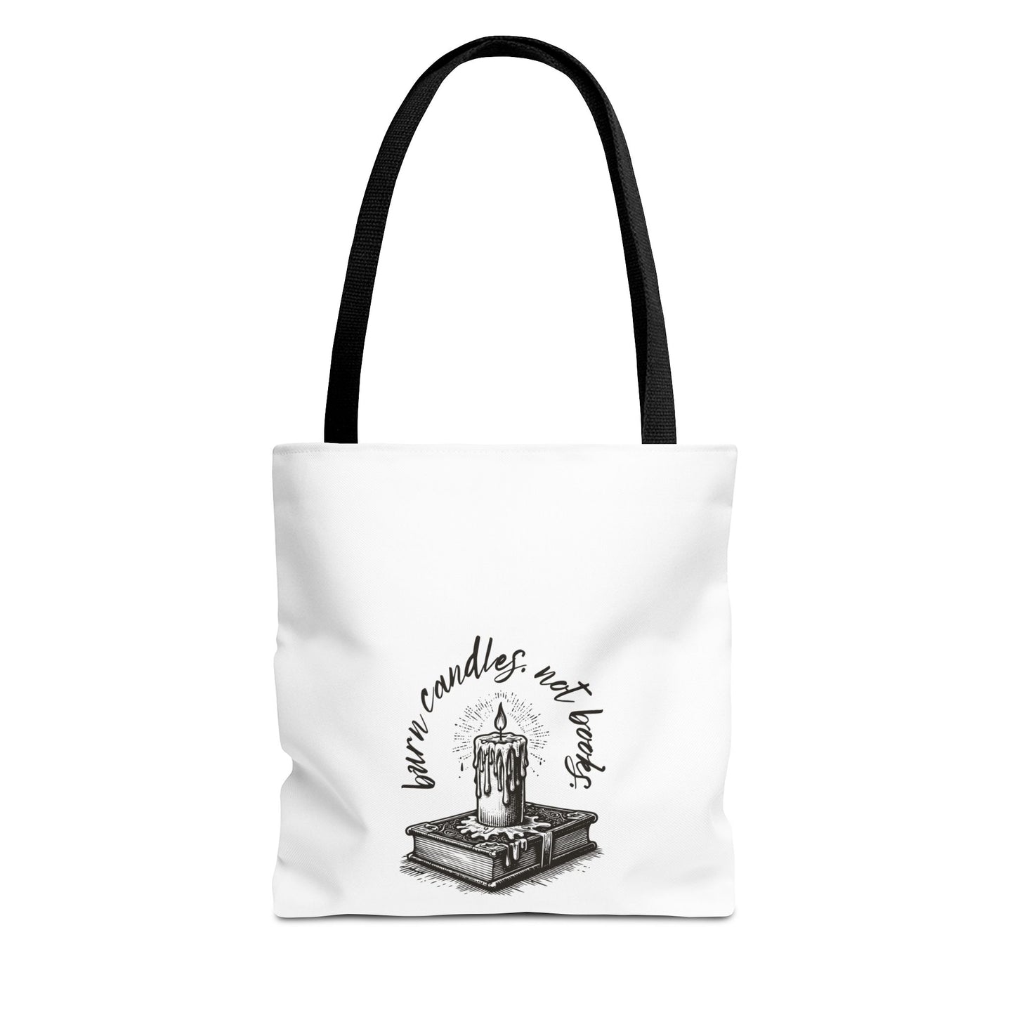 Tote Bag - Burn Candles, Not Books