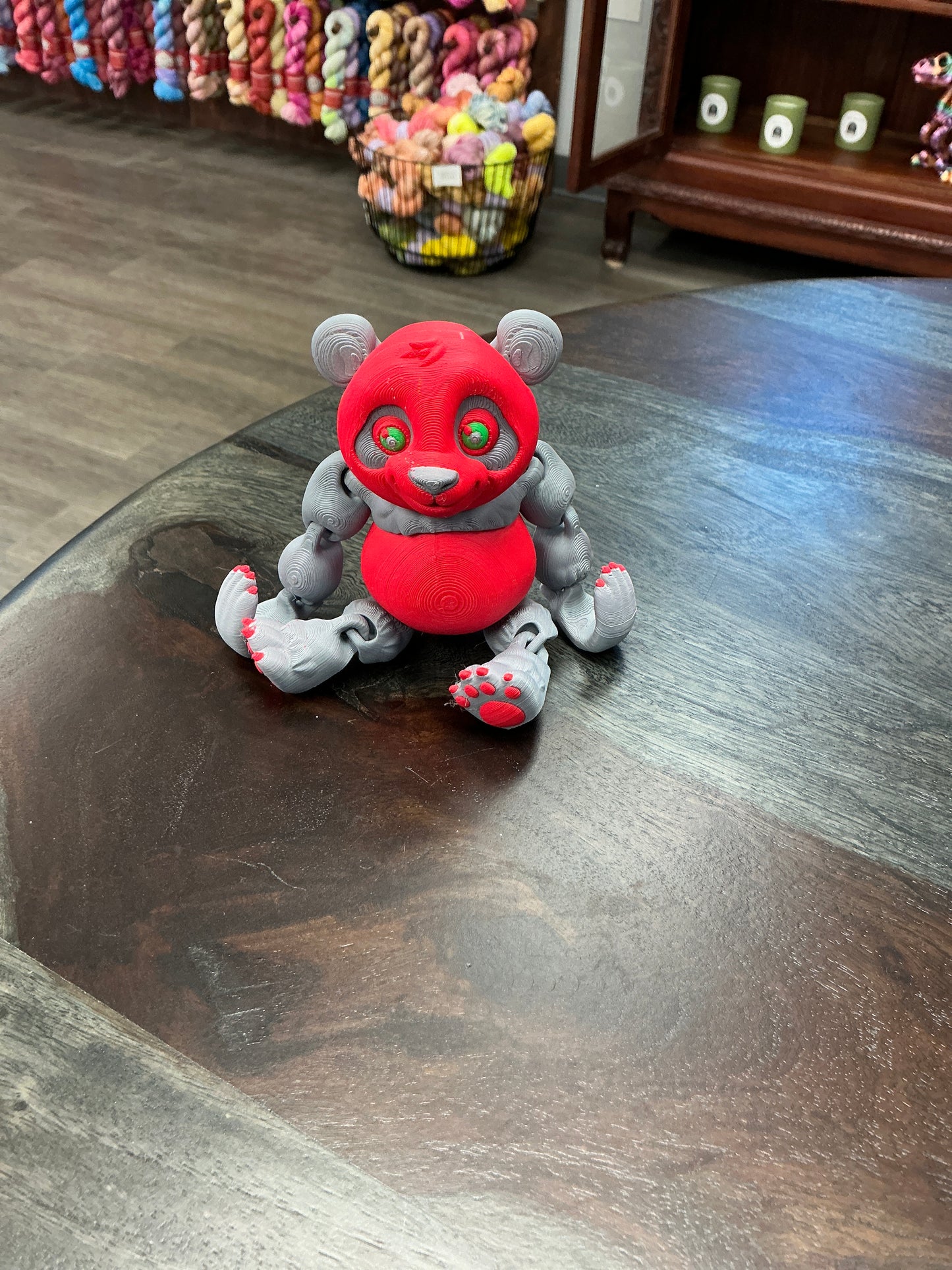 3-D Printed Hanging Panda