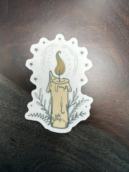 Sticker: Clear Candle