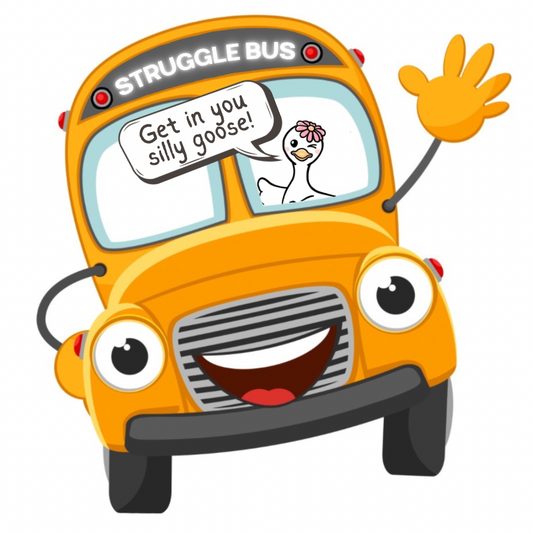 Struggle Bus Sticker